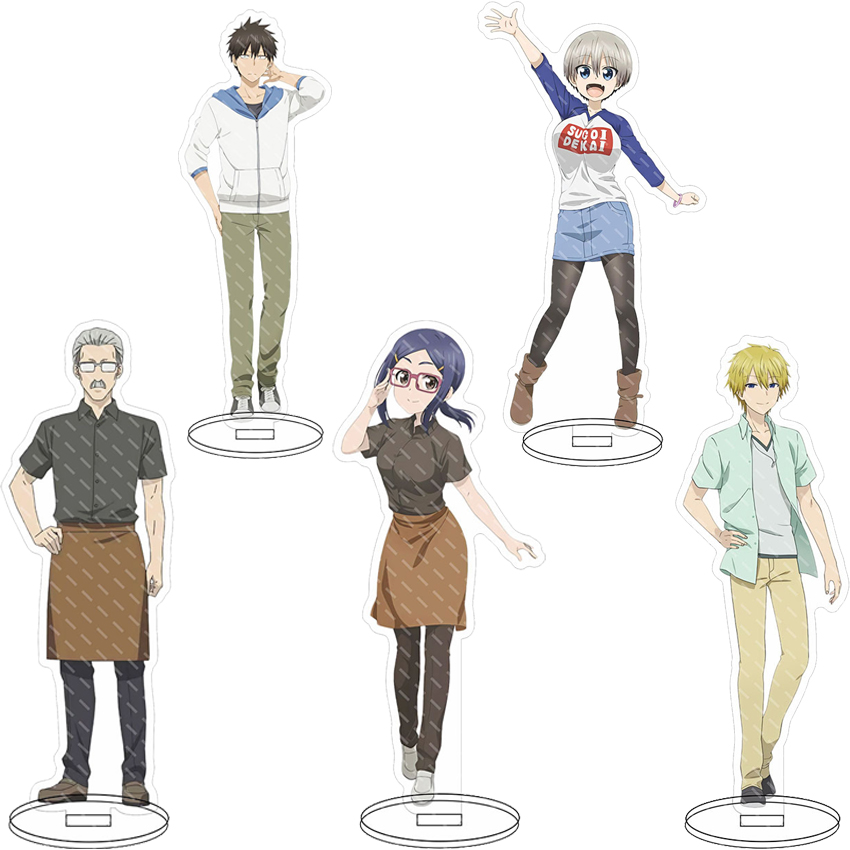 Anime Character Merchandise - Акриловая подставка с персонажами аниме, 16