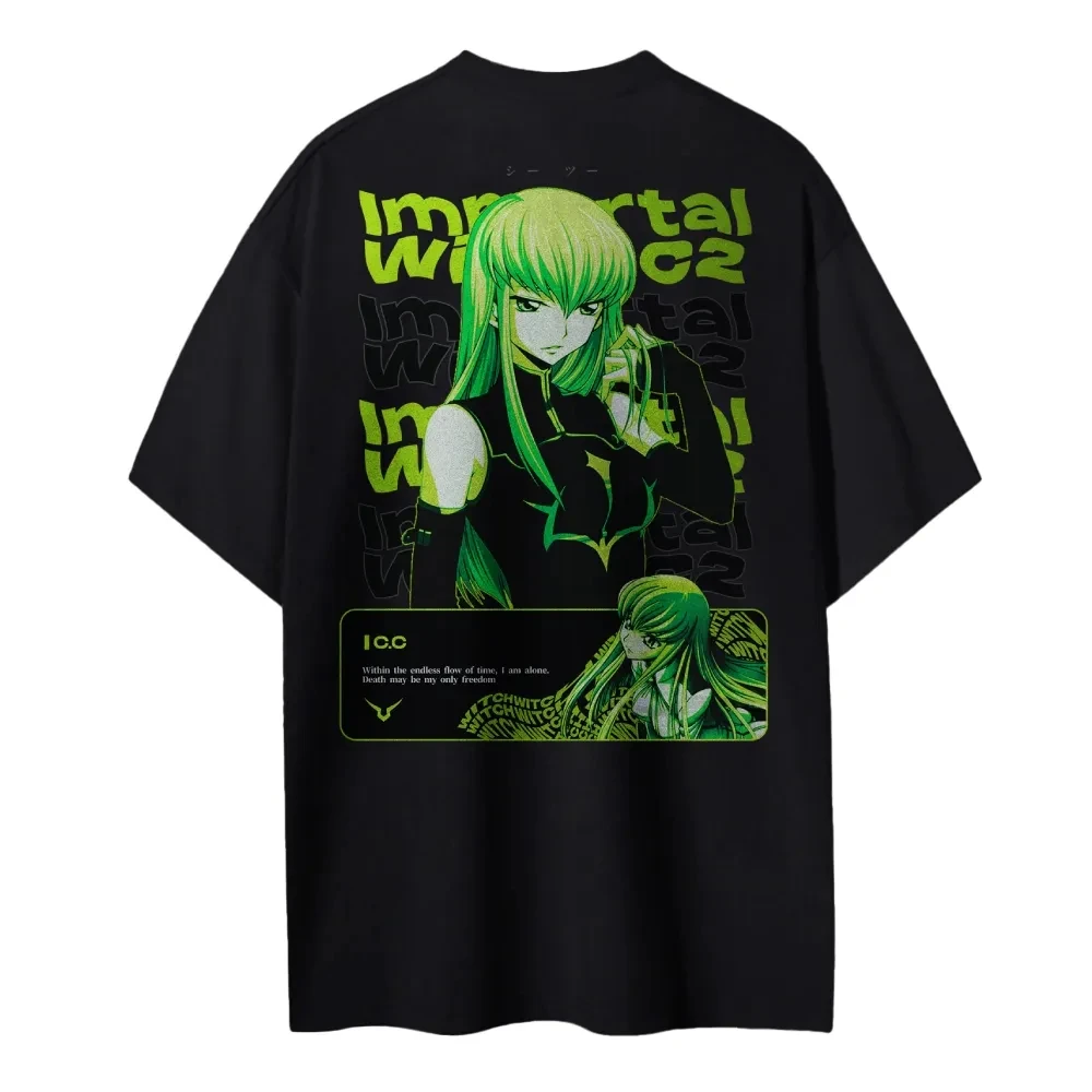 Anime Merchandise Shop - Футболка New Code Geass C.C. Персонаж