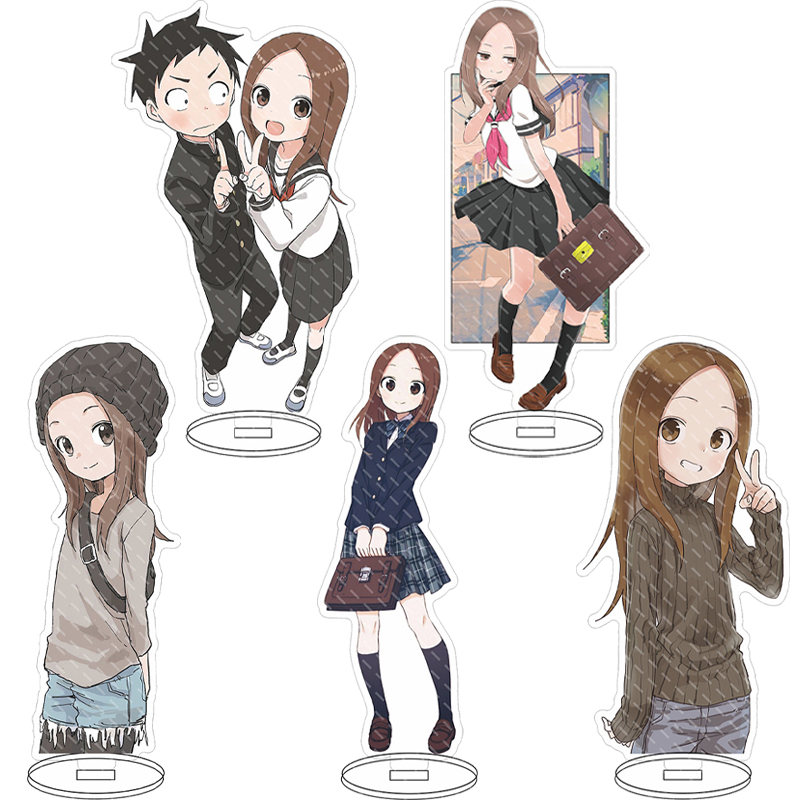 Anime Character Merchandise - Акриловая подставка-фигурка 16 см: Аниме-персонажи Такаги-сан