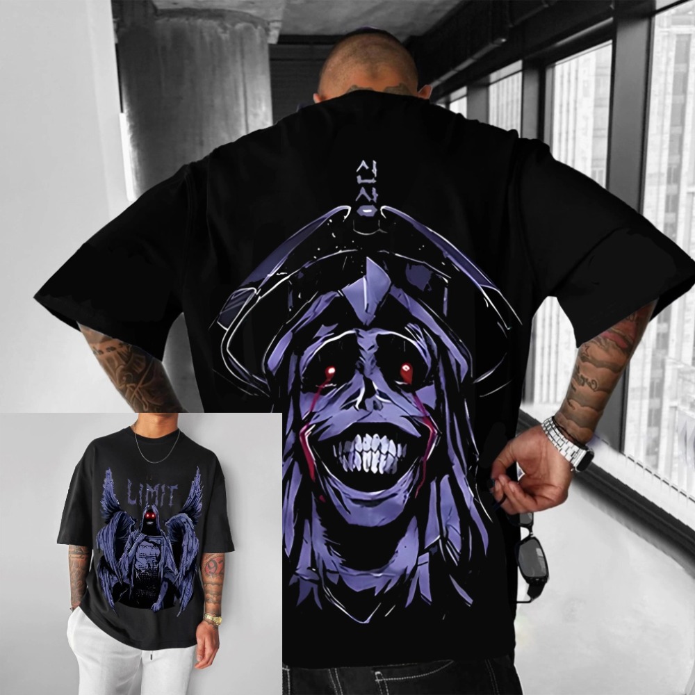Anime Merchandise Shop - Мужские футболки большого размера с принтом