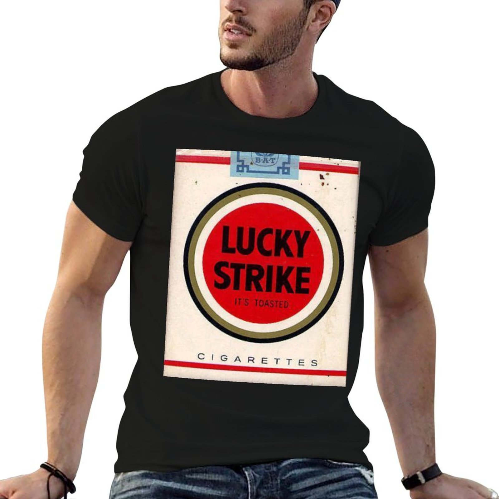 Anime Merchandise China - ХИТ ПРОДАЖ: Футболка Lucky Strike Merchandise,