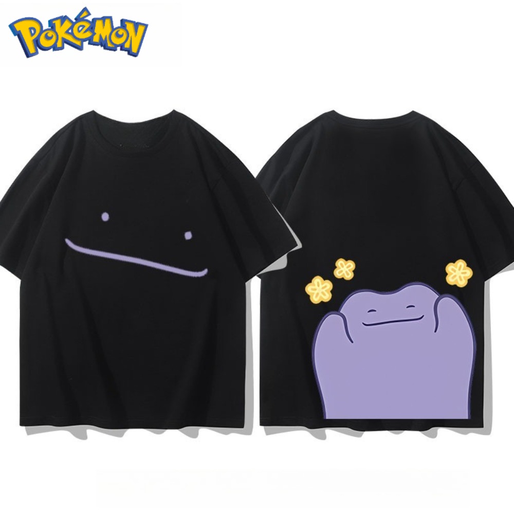 Anime Merchandise Shop - Футболка с принтом Pokémon Ditto спереди