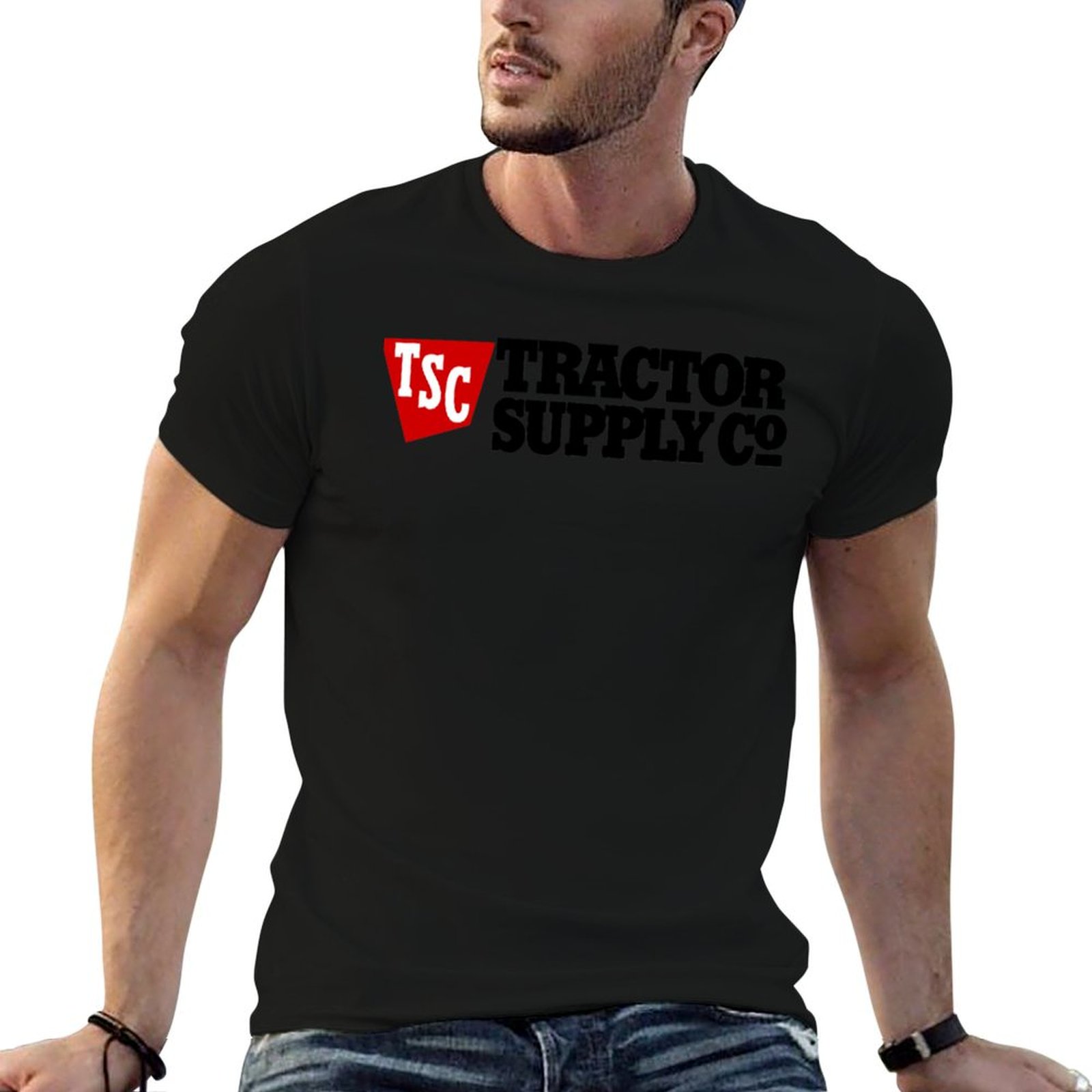 Anime Merchandise Logo - Футболка с логотипом Tractor Supply TSC,