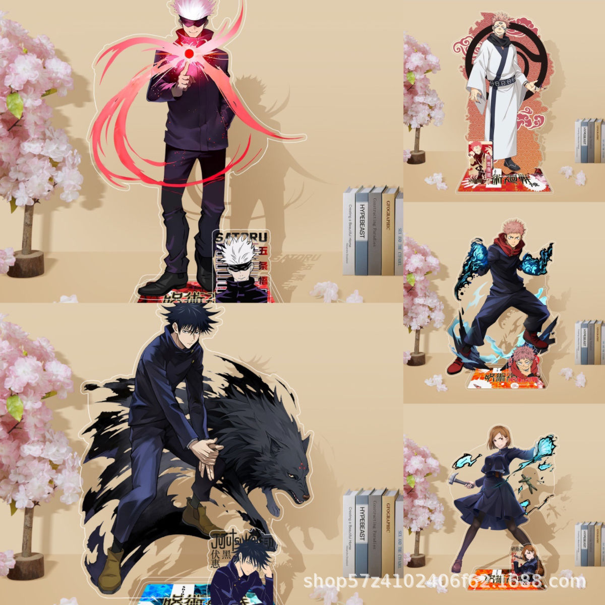 Gojo Anime Merchandise - Аниме дзюдзюцу кайсен акриловая подставка новый