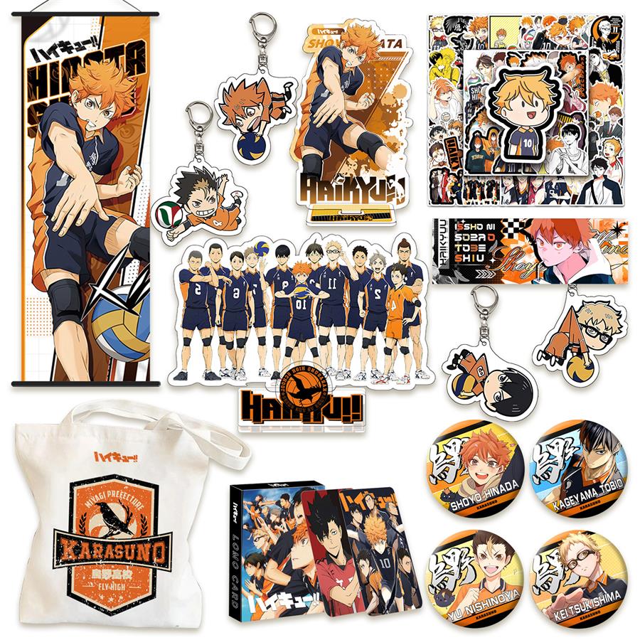 Anime Merchandise Haikyuu - Набор аниме-мерча Haikyuu: Шойо Хината, Тобио