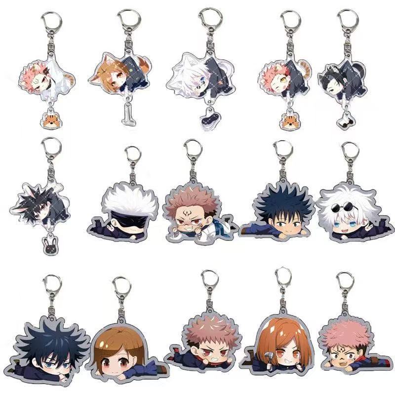 Gojo Anime Merchandise - Новый акриловый брелок Jujutsu Kaisen, милый