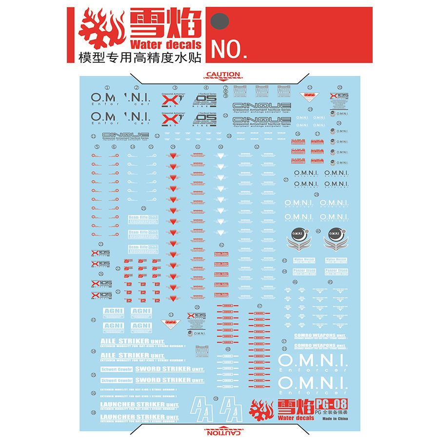 Флуоресцентные водные наклейки – обзор и цена Bandai Gundam Hg