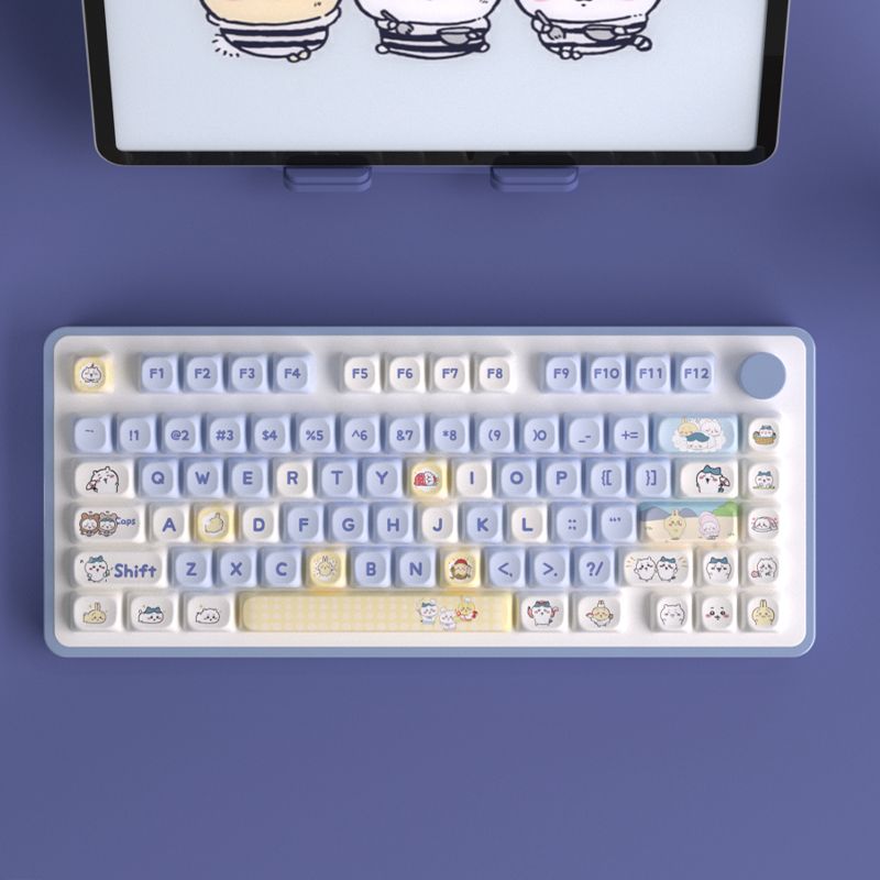 Комплект кейкапов Kawaii Cute  – обзор и цена Keycap Artisan Anime