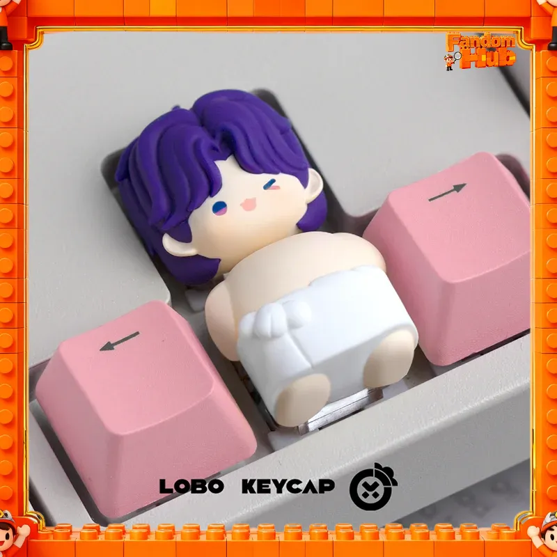 Набор кастомных кейкапов 2026  – обзор и цена Keycap Artisan Anime
