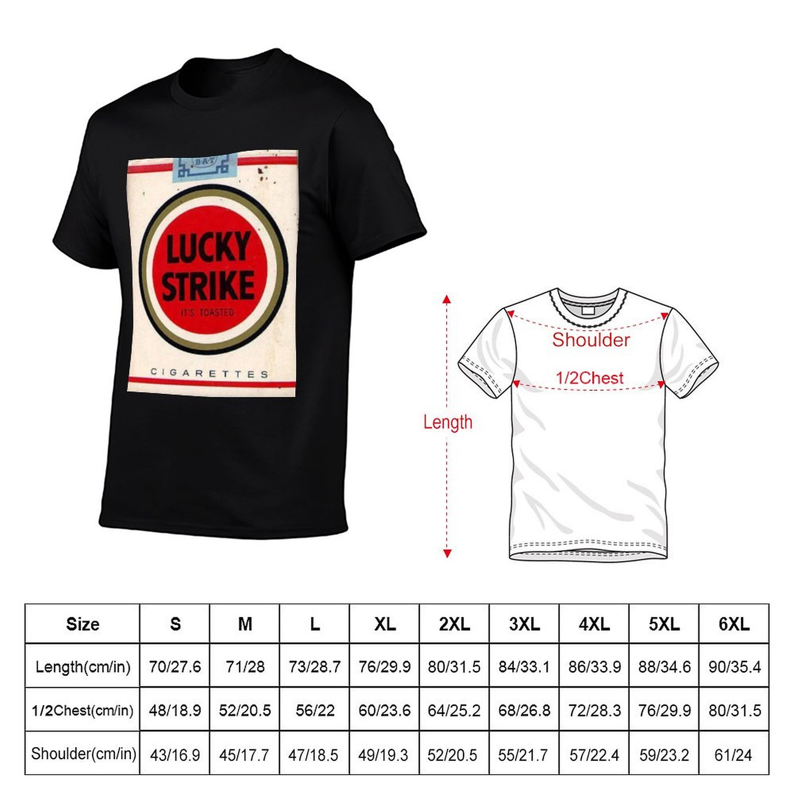 ХИТ ПРОДАЖ: Футболка Lucky Str – обзор и цена Anime Merchandise China