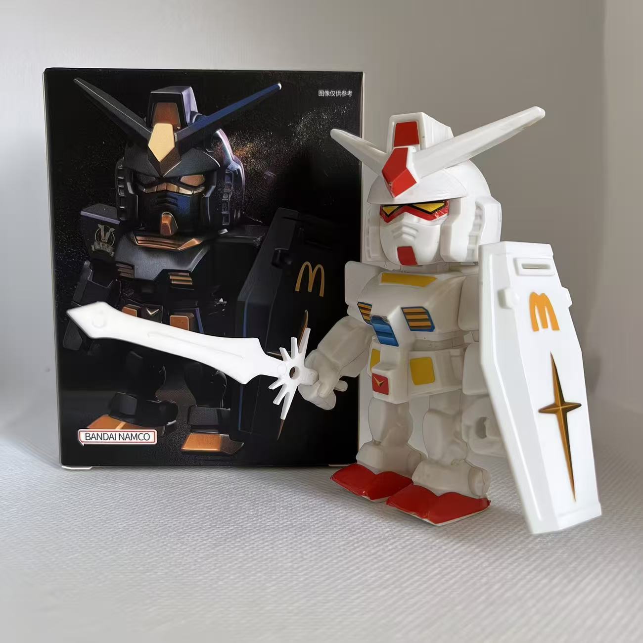 Фигурка Макдоналдс Гандам QMSV – обзор и цена Bandai Gundam Hg