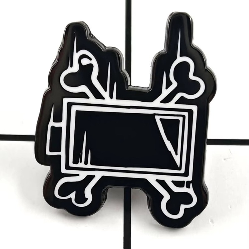 2 шт. Металлические броши с ло – обзор и цена Anime Merchandise Logo