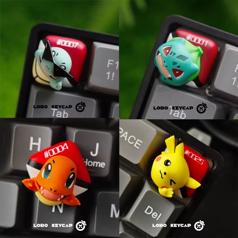 Кейкап Lobo с мультяшными перс – обзор и цена Keycap Artisan Anime