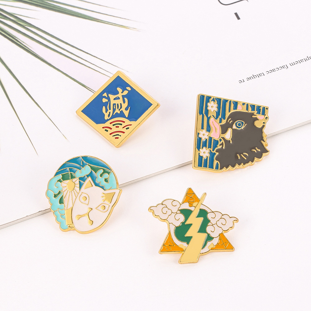1 шт. аниме-значок с милым мул – обзор и цена Anime Merchandise Logo