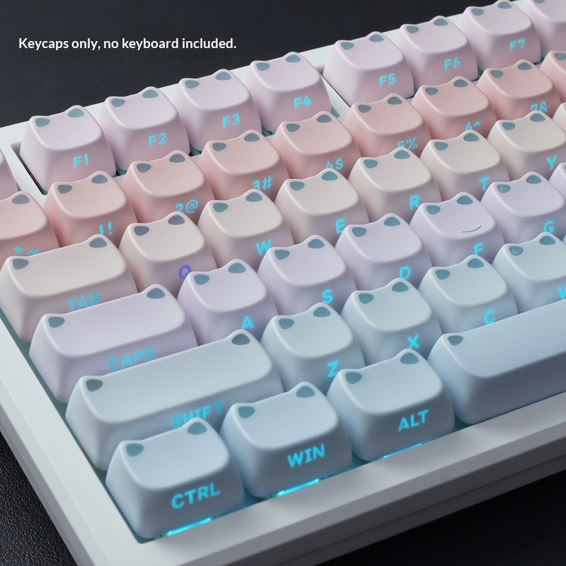 113 клавиш MAO с милыми кошачь – обзор и цена Keycap Artisan Anime