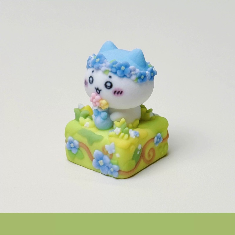 Кейкап Chiikawa Hachiware Usag – обзор и цена Keycap Artisan Anime