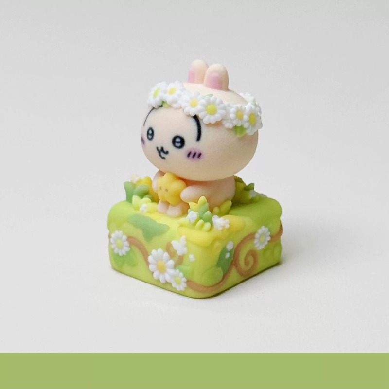 Кейкап Chiikawa Hachiware Usag – обзор и цена Keycap Artisan Anime