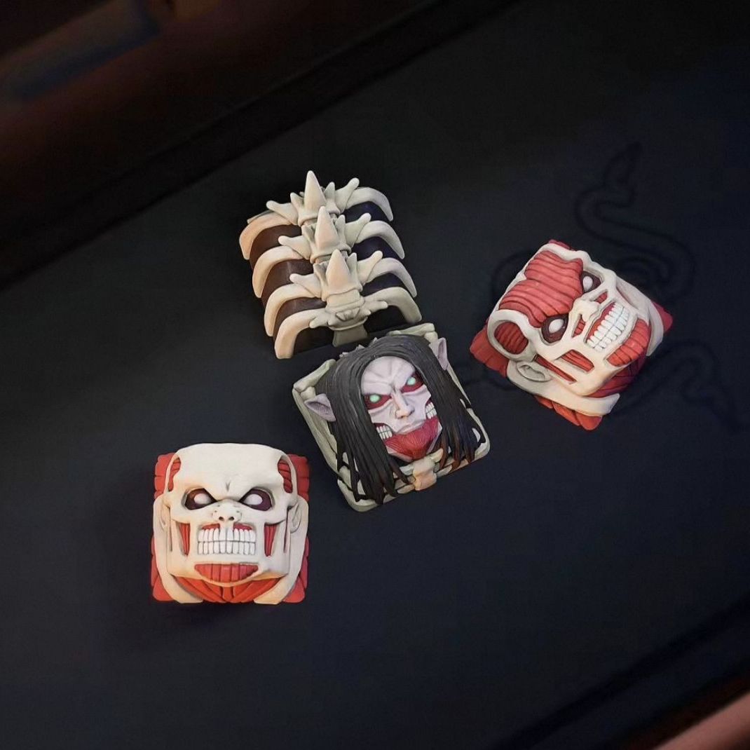НОВЫЙ набор колпачков для клав – обзор и цена Keycap Artisan Anime