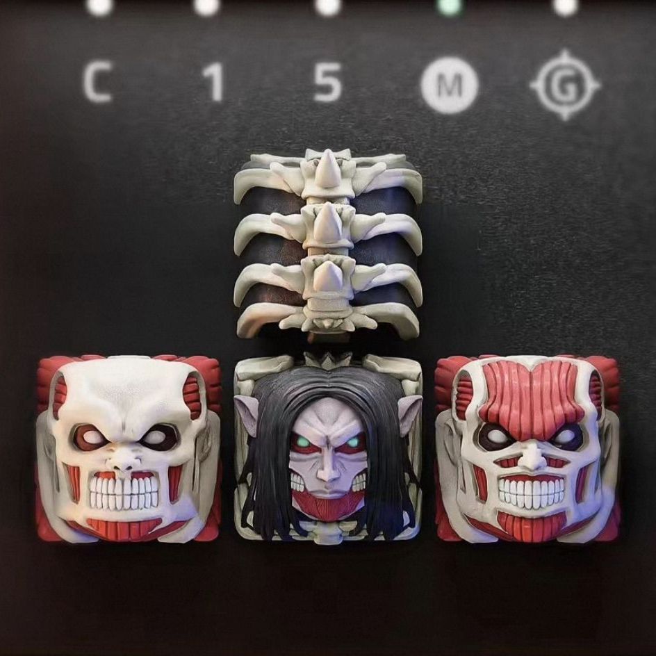 НОВЫЙ набор колпачков для клав – обзор и цена Keycap Artisan Anime