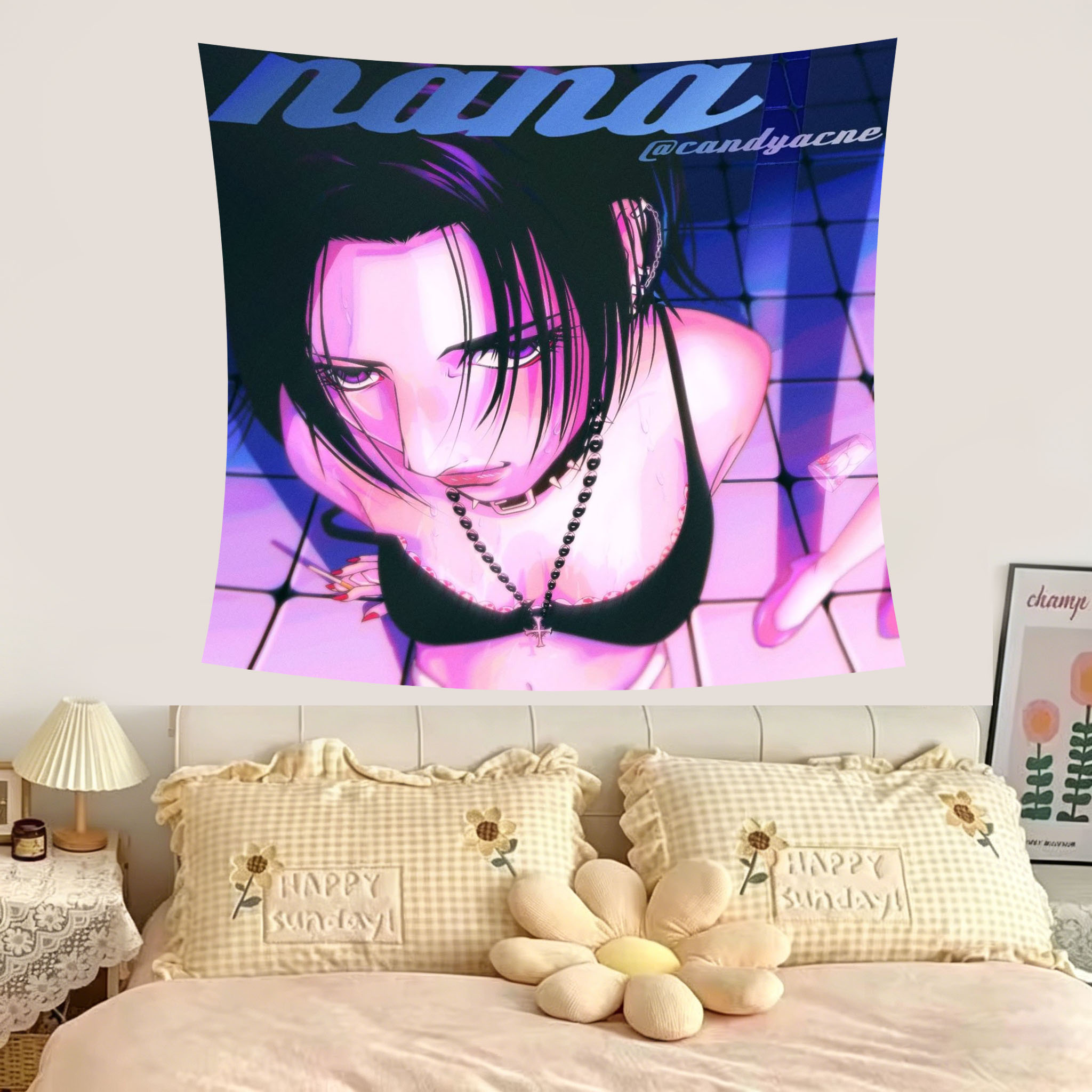 Гобелен VIKAMA NANA Komatsu Na – обзор и цена Anime Merchandise In Japanese