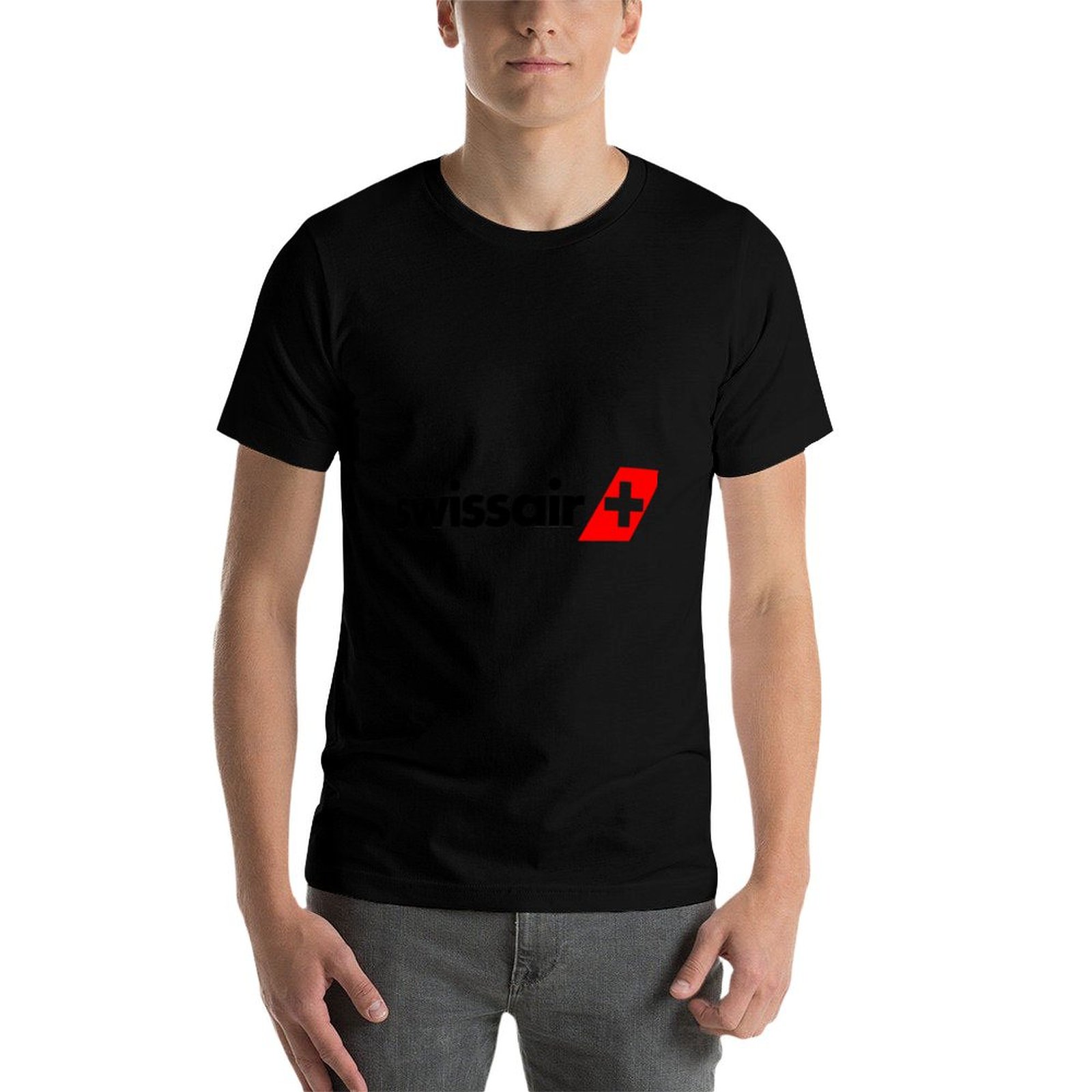 Футболка с логотипом Swissair, – обзор и цена Anime Merchandise Logo