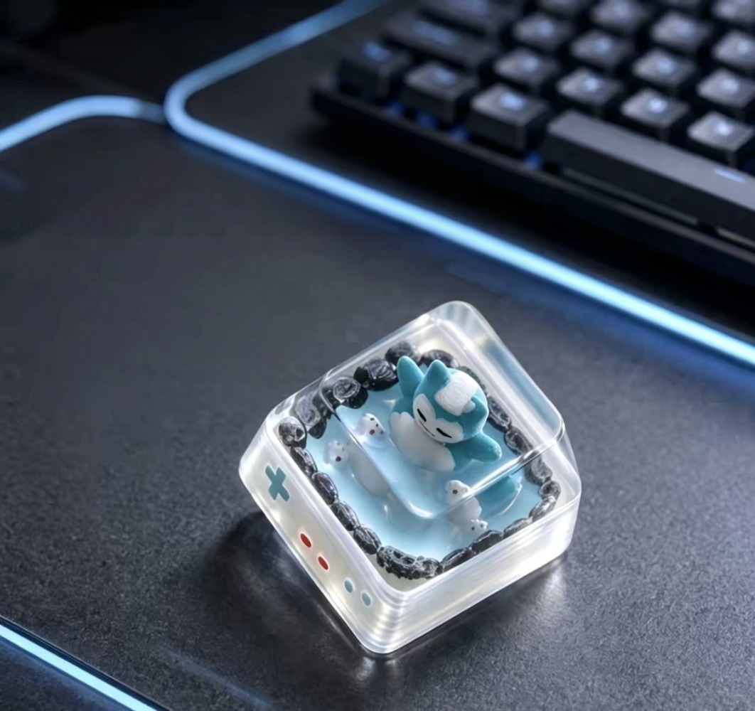 Кейкап Pokémon Snorlax из полу – обзор и цена Keycap Artisan Anime