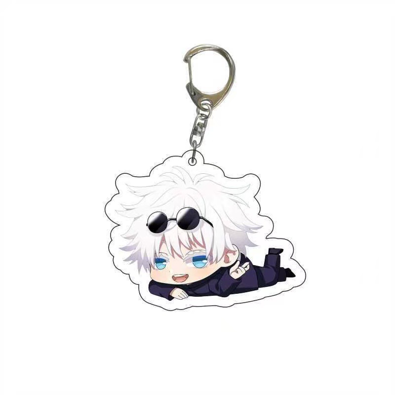 Новый акриловый брелок Jujutsu – обзор и цена Gojo Anime Merchandise